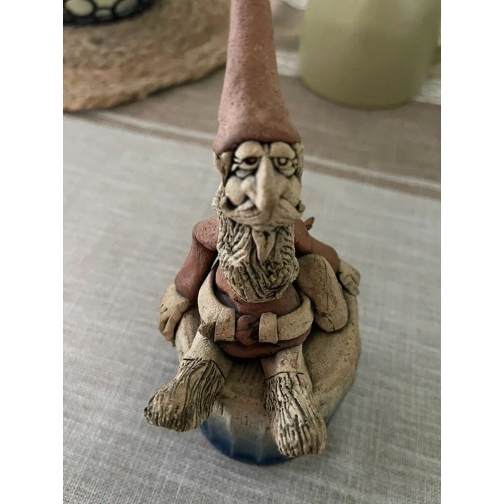 Clark collection Troll/Gnome Stoneware pottery